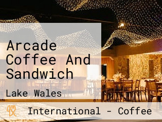 Arcade Coffee And Sandwich