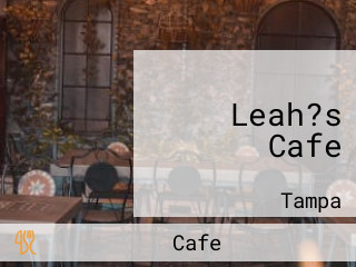 Leah?s Cafe