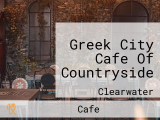 Greek City Cafe Of Countryside