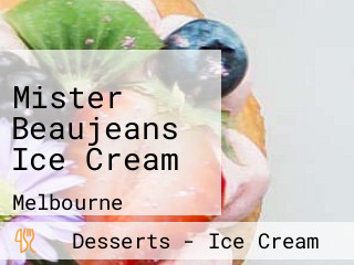 Mister Beaujeans Ice Cream