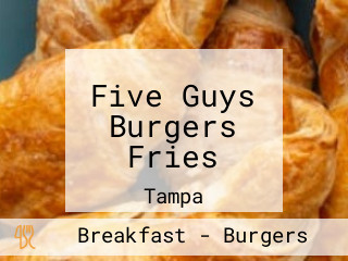 Five Guys Burgers Fries