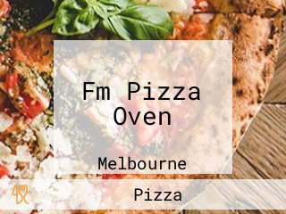 Fm Pizza Oven