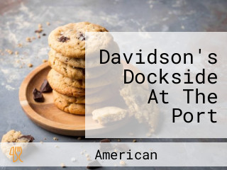 Davidson's Dockside At The Port Tarpon Marina