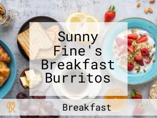 Sunny Fine's Breakfast Burritos