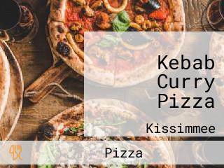 Kebab Curry Pizza