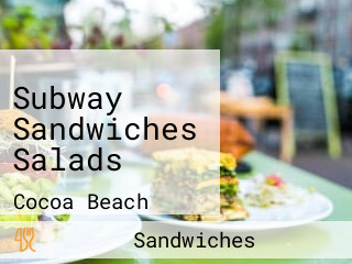 Subway Sandwiches Salads