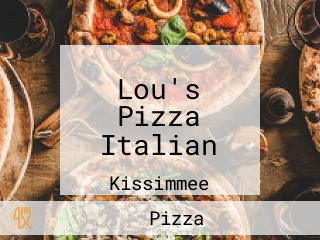 Lou's Pizza Italian