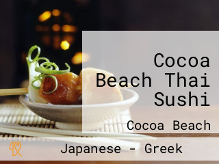 Cocoa Beach Thai Sushi