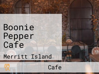 Boonie Pepper Cafe