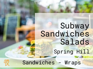 Subway Sandwiches Salads