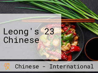 Leong's 23 Chinese