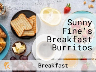 Sunny Fine's Breakfast Burritos