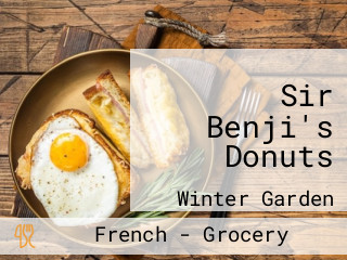 Sir Benji's Donuts