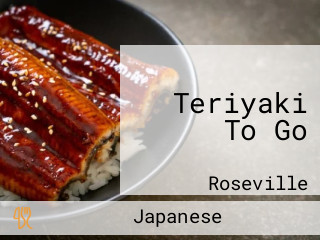 Teriyaki To Go