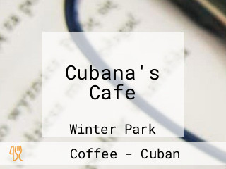 Cubana's Cafe