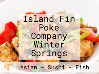 Island Fin Poke Company Winter Springs