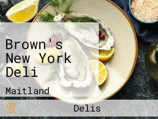 Brown's New York Deli