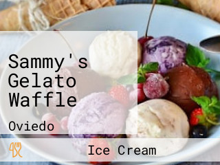 Sammy's Gelato Waffle