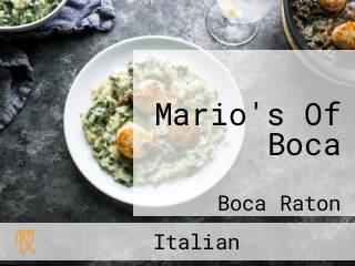 Mario's Of Boca