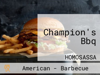 Champion's Bbq