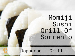 Momiji Sushi Grill Of Sorrento