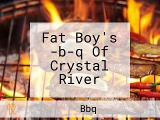 Fat Boy's -b-q Of Crystal River