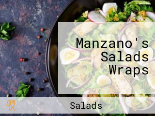 Manzano's Salads Wraps