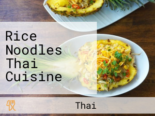 Rice Noodles Thai Cuisine