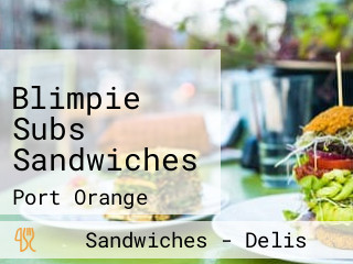 Blimpie Subs Sandwiches