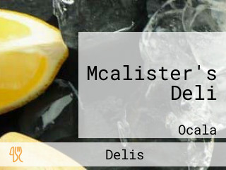 Mcalister's Deli