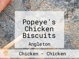 Popeye's Chicken Biscuits