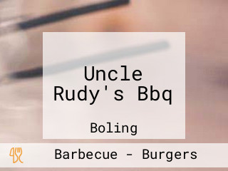 Uncle Rudy's Bbq