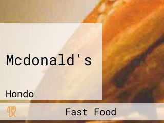 Mcdonald's