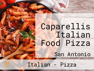 Caparellis Italian Food Pizza