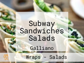 Subway Sandwiches Salads