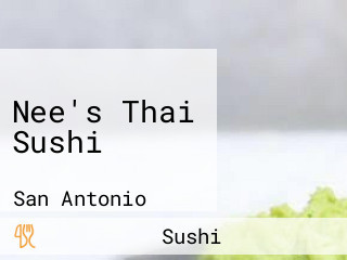 Nee's Thai Sushi