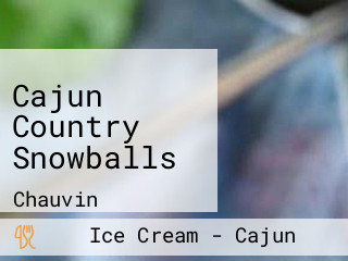 Cajun Country Snowballs