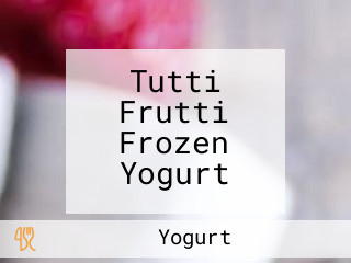 Tutti Frutti Frozen Yogurt