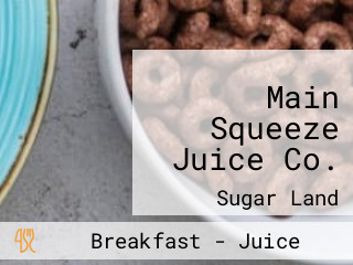 Main Squeeze Juice Co.
