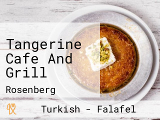 Tangerine Cafe And Grill