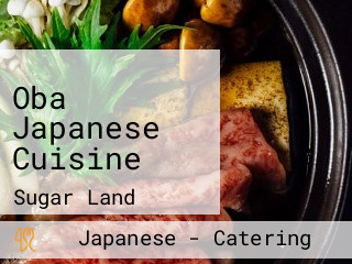 Oba Japanese Cuisine