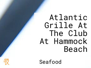 Atlantic Grille At The Club At Hammock Beach