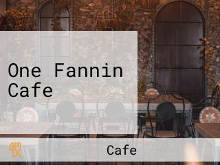 One Fannin Cafe