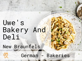 Uwe's Bakery And Deli