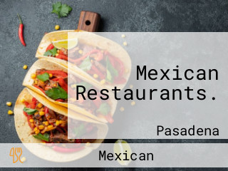 Mexican Restaurants.