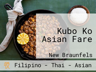 Kubo Ko Asian Fare