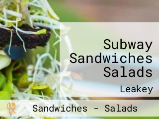 Subway Sandwiches Salads