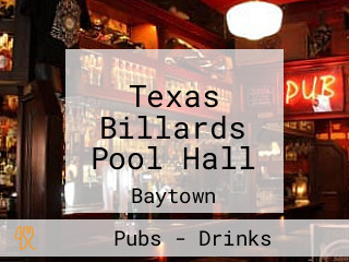 Texas Billards Pool Hall