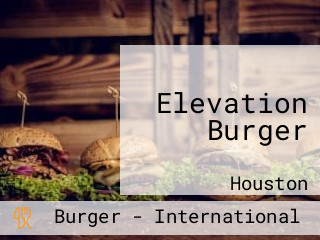 Elevation Burger