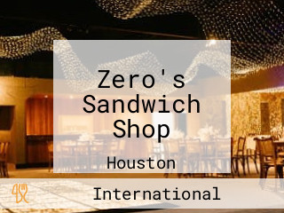 Zero's Sandwich Shop